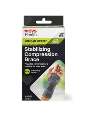 CVS Stabilizing Compression Left Wrist Brace Small/Medium